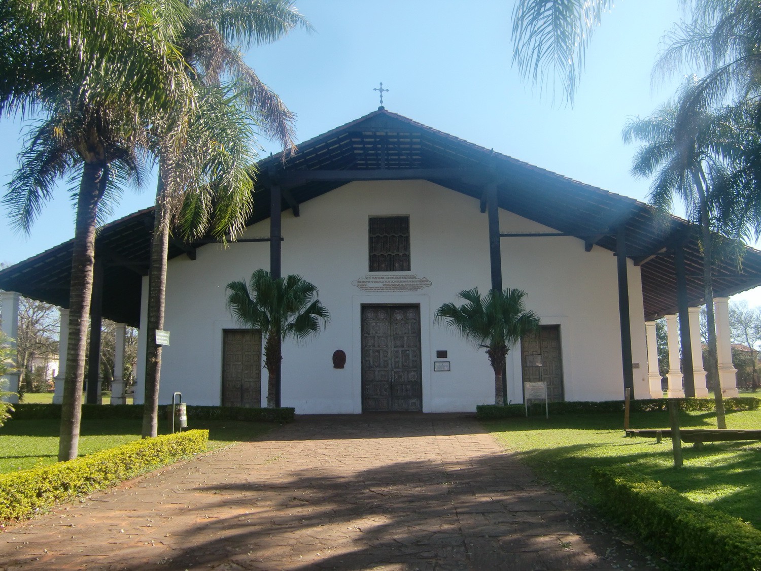 Franciscan church in Yaguaron, 50km northeast of Asuncion